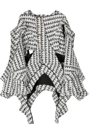 JUNYA WATANABE Chamarra de tweed a capas