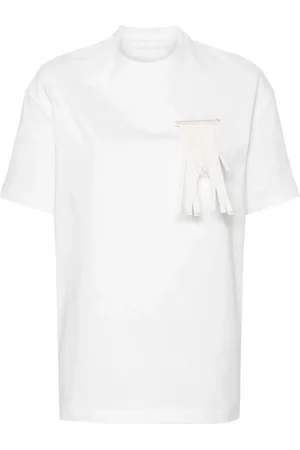 Jil Sander Playera con detalles de broche