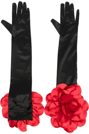 Parlor Guantes con apliques florale
