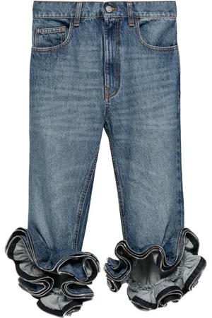 COPERNI Jeans capri con tiro medio