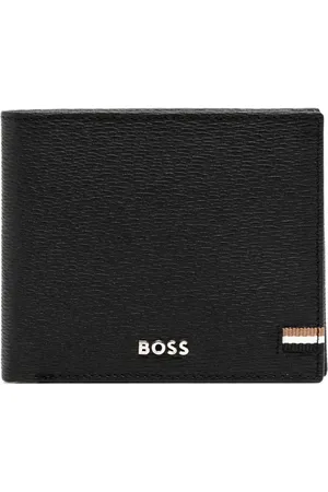 HUGO BOSS Cartera plegable con letras del logo
