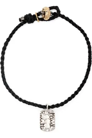 Paul Smith Pulsera trenzada con logo