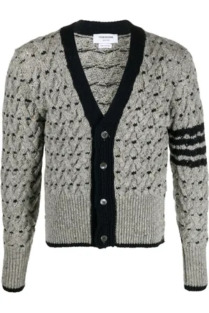 Thom Browne Cárdigan con motivo 4-Bar