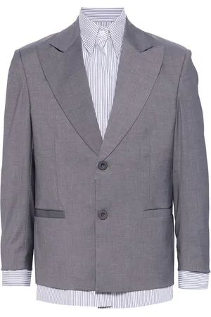 KIDSUPER STUDIOS Blazer a capas con botones