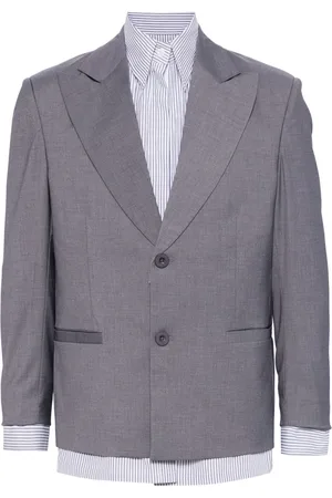 KIDSUPER STUDIOS Blazer a capas con botones