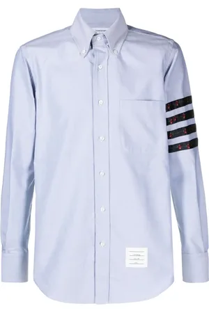 Thom Browne Camisa con motivo 4-Bar