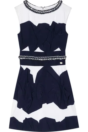 CHANEL Vestido corto con volantes 2000
