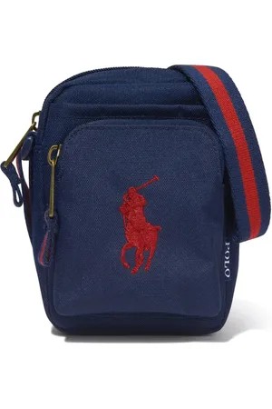 Ralph Lauren Bolsa de hombro con logo bordado