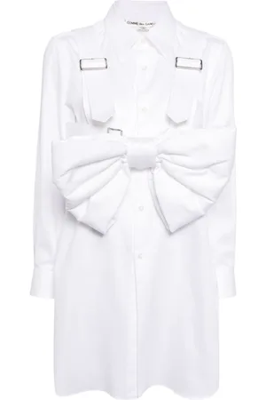 Comme des Garçons Camisa con moño removible