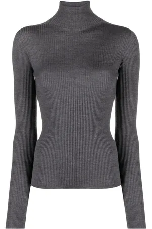 Sportmax Suéter con cuello vuelto