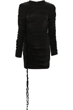 ROTATE Vestido corto con detalles de volantes