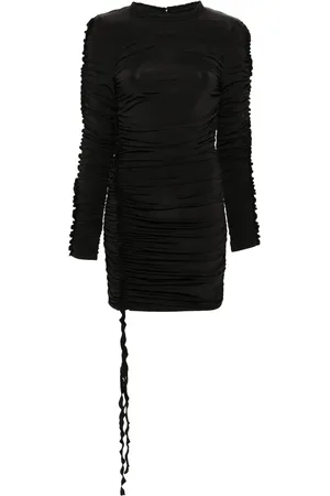 ROTATE Vestido corto con detalles de volantes