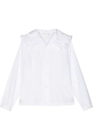 Comme des Garçons Camisa con volantes
