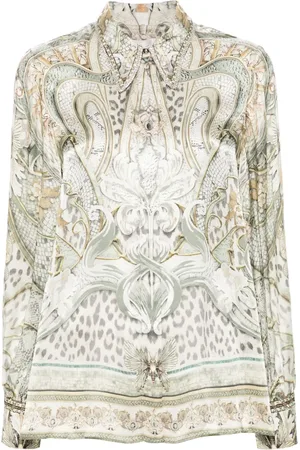 Camilla Vestido con estampado Ivory Tower Tales