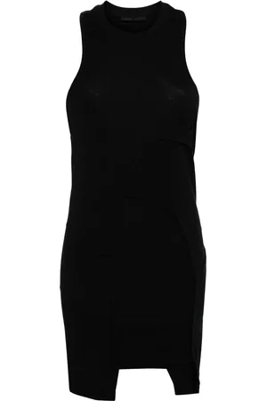 HELIOT EMIL Vestido con doabledillo asimétrico