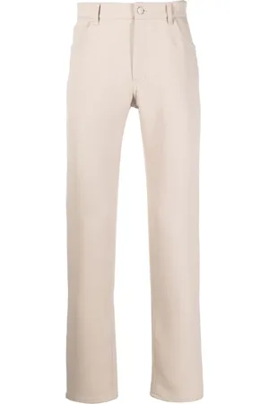 Courrèges Pantalones rectos con tiro medio