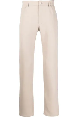 Courrèges Pantalones rectos con tiro medio