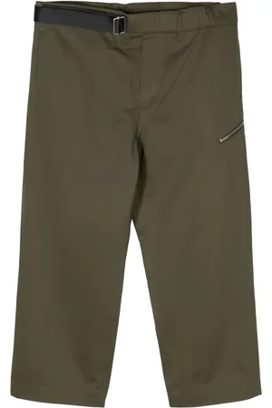 OAMC Pantalones capri con cinturón