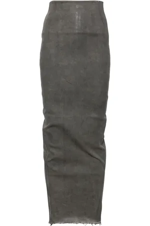 Rick Owens Falda lápiz Dirt Pillar