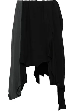 Acne Studios Falda playera con motivo patcwork