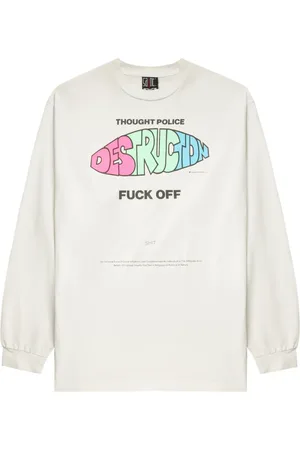 SAINT MXXXXXX Sudadera con texto estampado