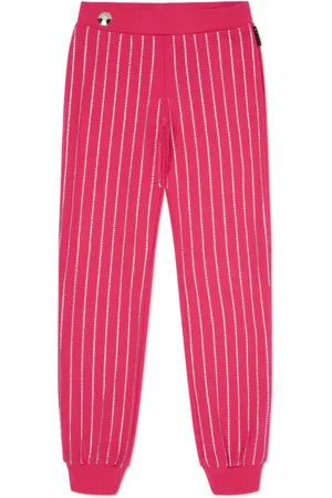 Philipp Plein Pants con detalles de cristal