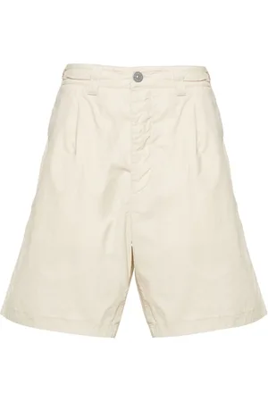 Stone Island Bermudas con tiro medio