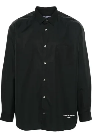 Comme des Garçons Camisa con logo bordado