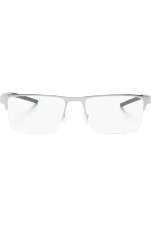 FERRARI Lentes con media armazón rectangular