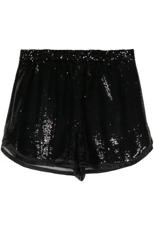 JUUN.J Shorts bordados con lentejuelas