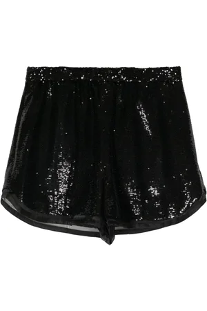 JUUN.J Shorts bordados con lentejuelas