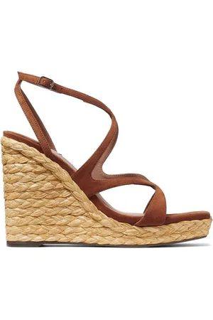 Jimmy Choo Sandalias Ayla con cuña de 110mm