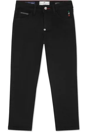 Philipp Plein Jeans con aplique del logo