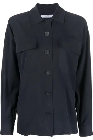Max Mara Camisa manga larga con botones