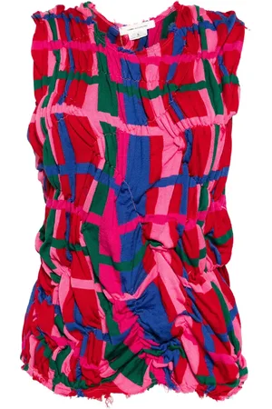 Comme des Garçons Chaleco tejido asimétrico