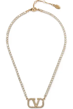 VALENTINO GARAVANI Collar VLogo Signature con cristal