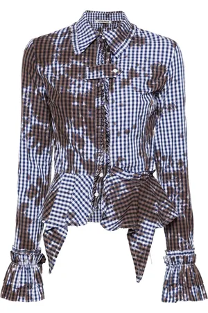 OTTOLINGER Camisa con motivo de cuadros gingham