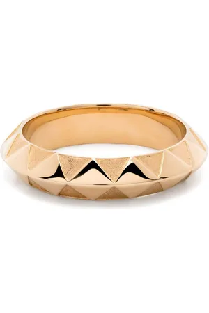 HARWELL GODFREY Anillo Knife Edge en oro amarillo de 18kt