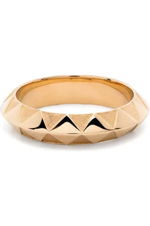 HARWELL GODFREY Anillo Knife Edge en oro amarillo de 18kt