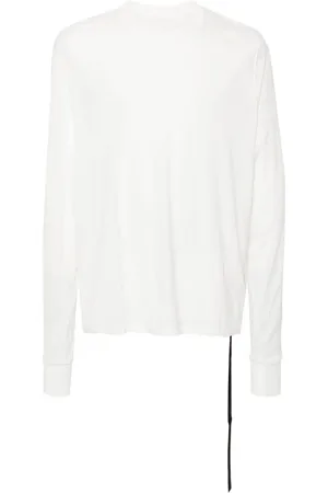 Rick Owens Playera manga larga con logo