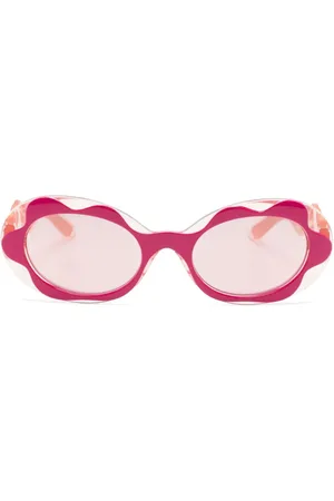 Dolce & Gabbana Lentes de sol con diseño ovalado