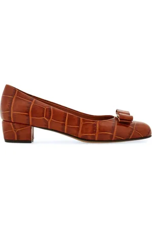 Salvatore Ferragamo Zapatillas Vara con tacón de 30mm