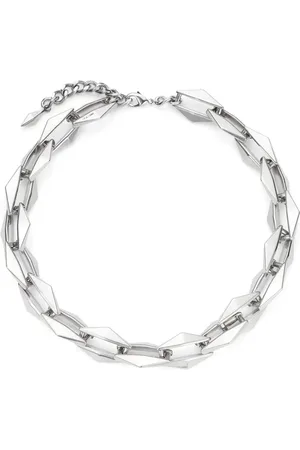 Jimmy Choo Collar de cadena con dije de link