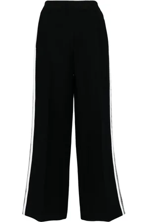 Fendi Pantalones rectos con franjas laterales 2010