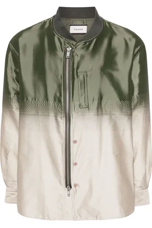 Taakk Chamarra bomber con diseño de dos tonos