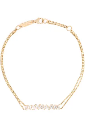 Suzanne Kalan Pulsera en oro amarillo de 18kt con diamante