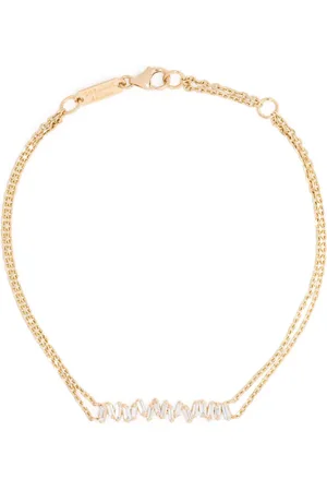 Suzanne Kalan Pulsera en oro amarillo de 18kt con diamante