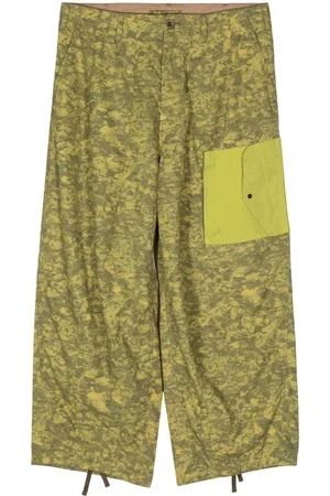 Ten Cate Pantalones anchos con estampado militar