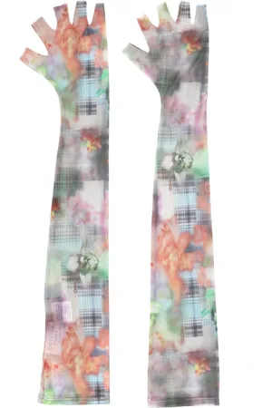 Collina Strada Mitones con estampado de cuadros