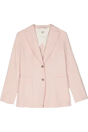Hermès Blazer con solapas de muesca y botones